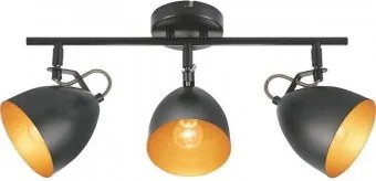 Plafoniera/spot vintage 3 becuri E14 LASABEZ 805327 Globo