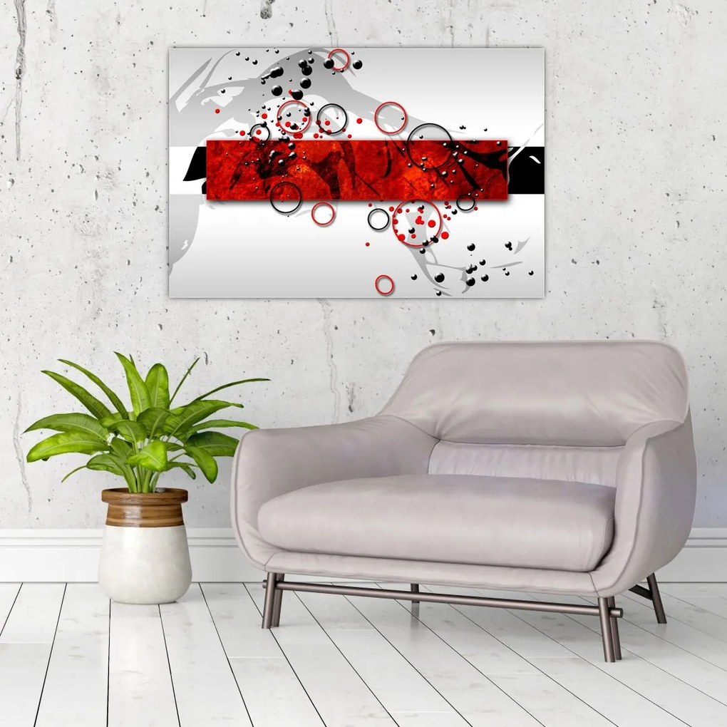 Tablou cu abstracție (90x60 cm)