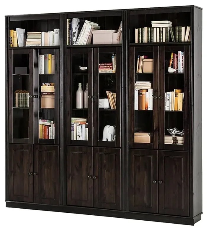 Vitrină maro din lemn de pin 518x223 cm Anita – Støraa