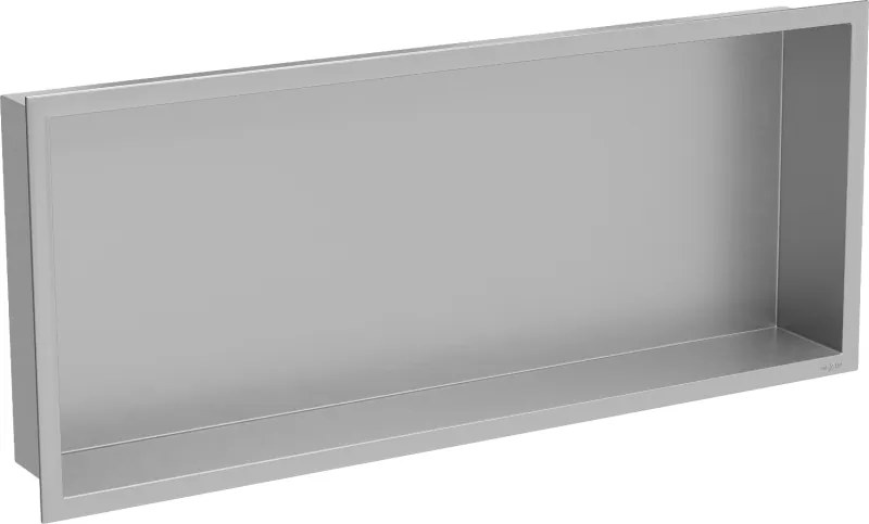Mexen X-Wall-R raft de perete cu flanșă 75 x 30 cm, inox - 1910753010