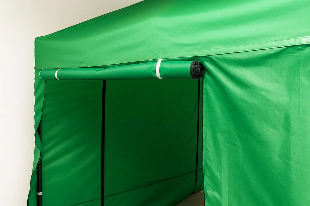 Perete lateral  4,5m cu ușă, Verde