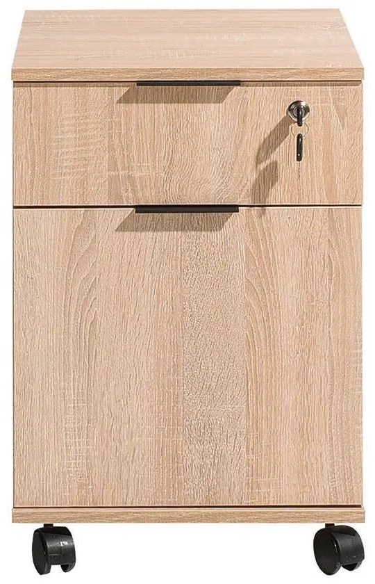 Corp Mobil Adore Rio Rollbox Office, usa, sertar cu cheie, 41 x 61 x 45 cm