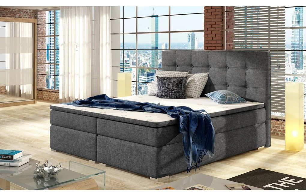 Pat boxspring Inez 140x200 cm Sawana 05