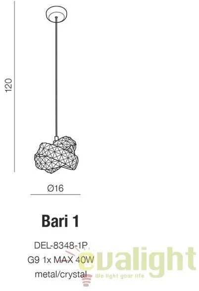 Pendul modern design elegant Bari 1