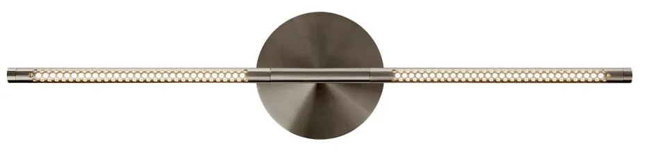 Aplică de perete argintie LED cu intensitate reglabilă din metal Omni Wall – UMAGE