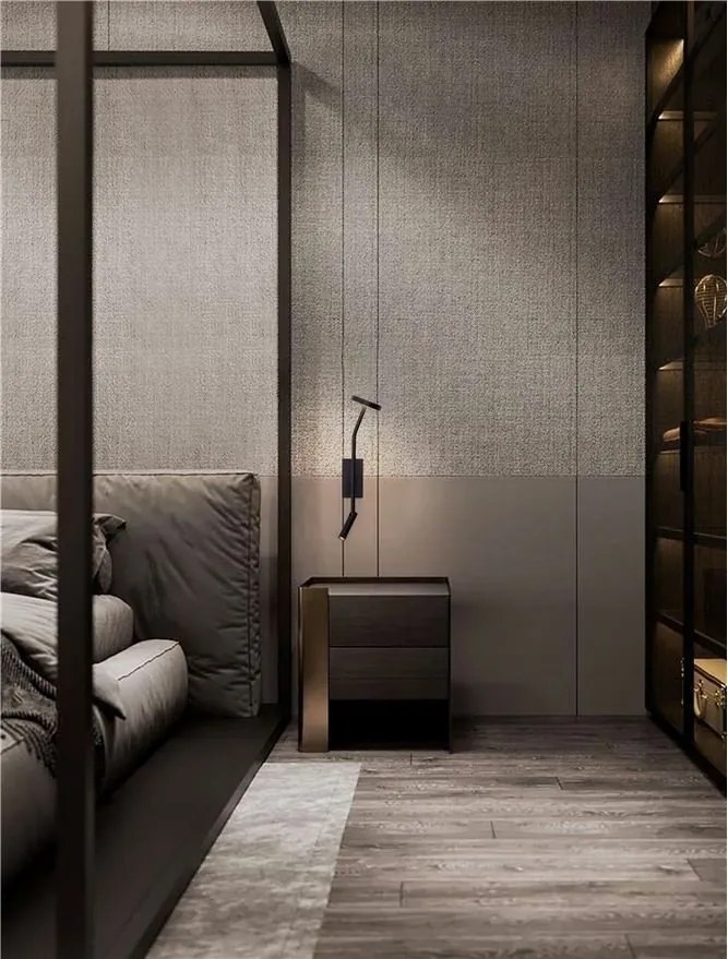 Aplica cu reader LED stil minimalist LOGOS