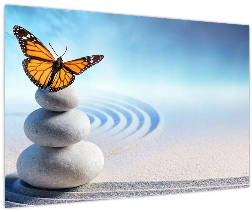 Tablou - Grădina Zen (90x60 cm)