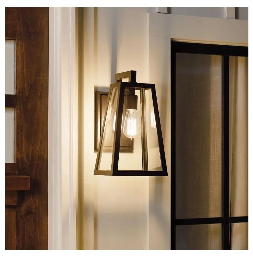 Aplică de exterior Kichler KL-DELISON-M-RZ DELISON 1xE27/60W/230V IP44