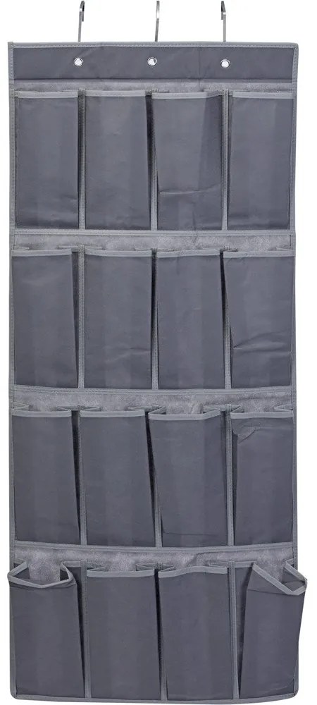 Organizator multifunctional Storagesolutions, 16 buzunare, Textil, Gri