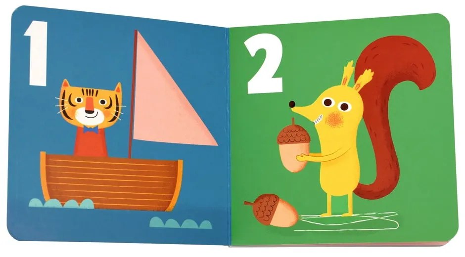 Jucărie interactivă First Numbers Book Animals – Rex London