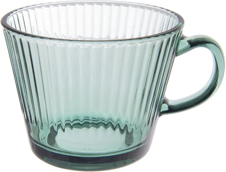 Cană verde din sticlă 430 ml Verde – Orion
