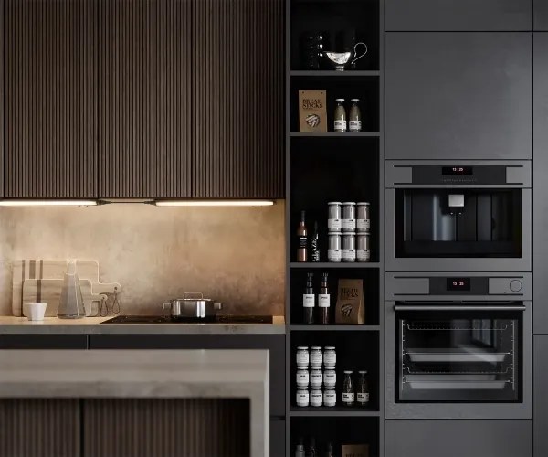 Osram - Lumină LED dimmabilă LINEAR TURN pentru montaj sub dulap, 10W, 230V, 55 cm, negru