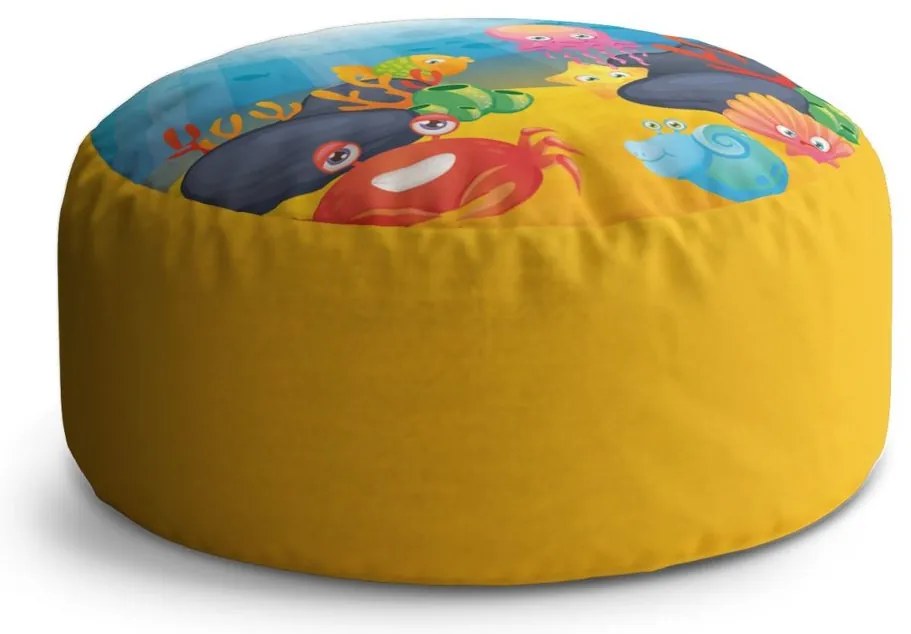 Taburet Circle lume subacvatică, colorat