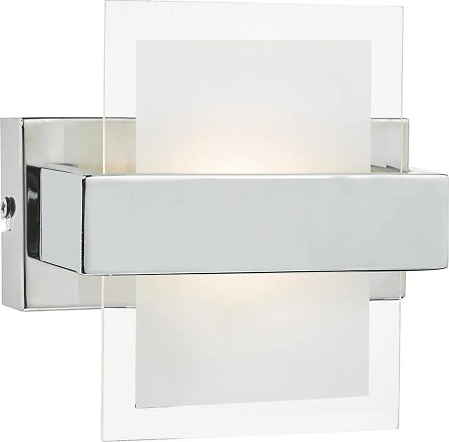 Där Lighting APT0750 - Aplică LED de perete APT LED/6W/230V 3000K crom lucios