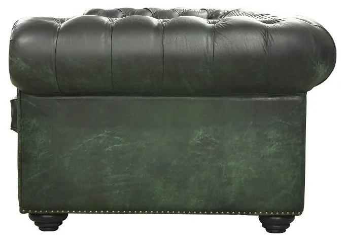 Canapea verde din piele sau stofa ✔ model GYMA C | Dimensiuni: 242 x 100 x 71 cm