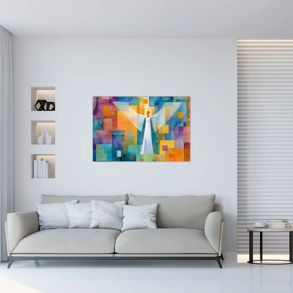 Tablou - Înger geometric (90x60 cm)