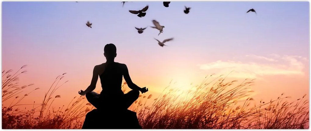 Tablou - Meditații (120x50 cm)