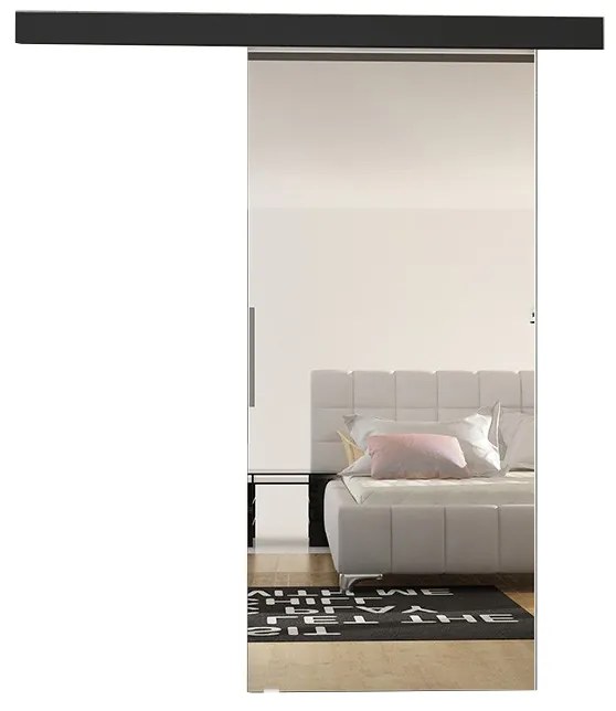 Uși culisante Larouche 2 (Negru mat). 1083347