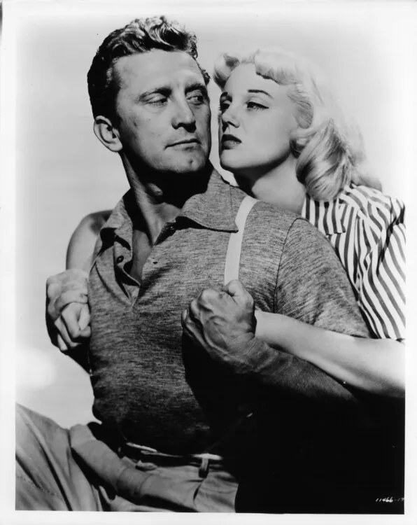 Fotografie Kirk Douglas And Jan Sterling In 'Ace In The Hole', Archive Photos