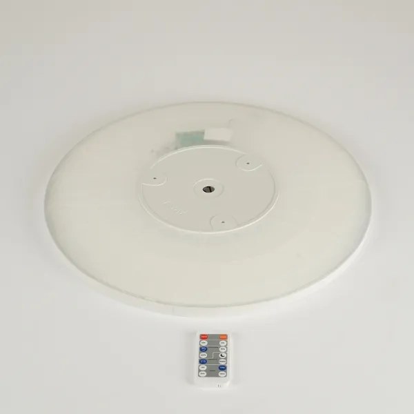 Plafonieră LED dimabilă cu senzor de mișcare ULTRA SLIM LED/24W/230V d. 42 cm + telecomandă