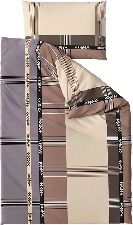 Lenjerie de pat policoton DANIELA POLY bej Dimensiune lenjerie de pat: 2 buc 70 x 90 cm | 200 x 220 cm