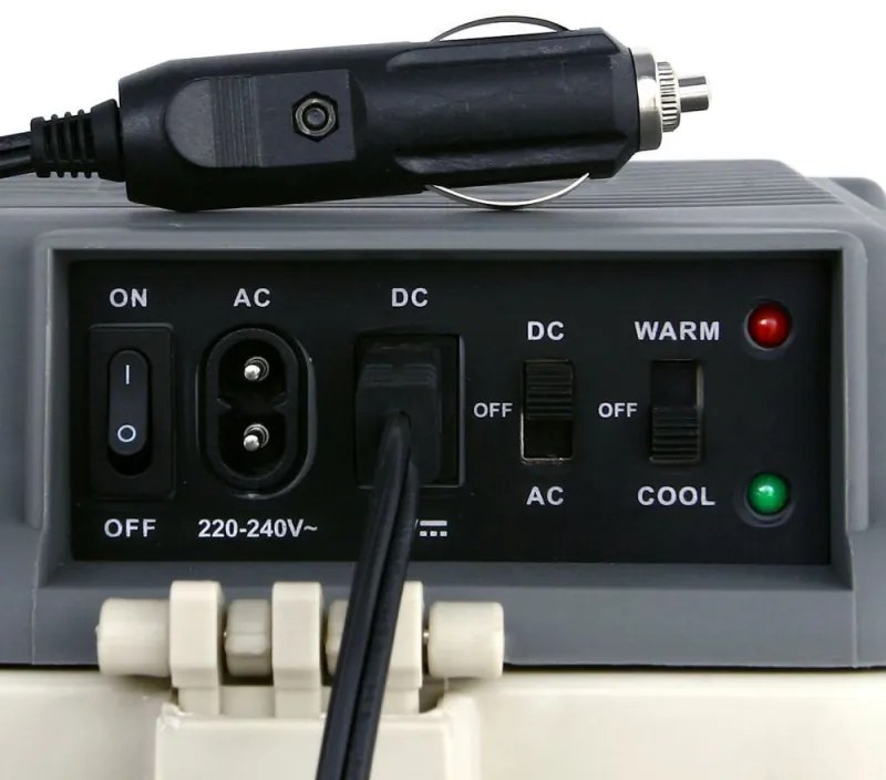 Lada frigorifica portabila Camry CR 8065, 21 L, 12V DC/220V AC, Racire si incalzire, Gri