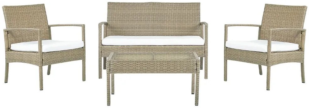 Set mobilier de grădină Marseille (bej). 1081271