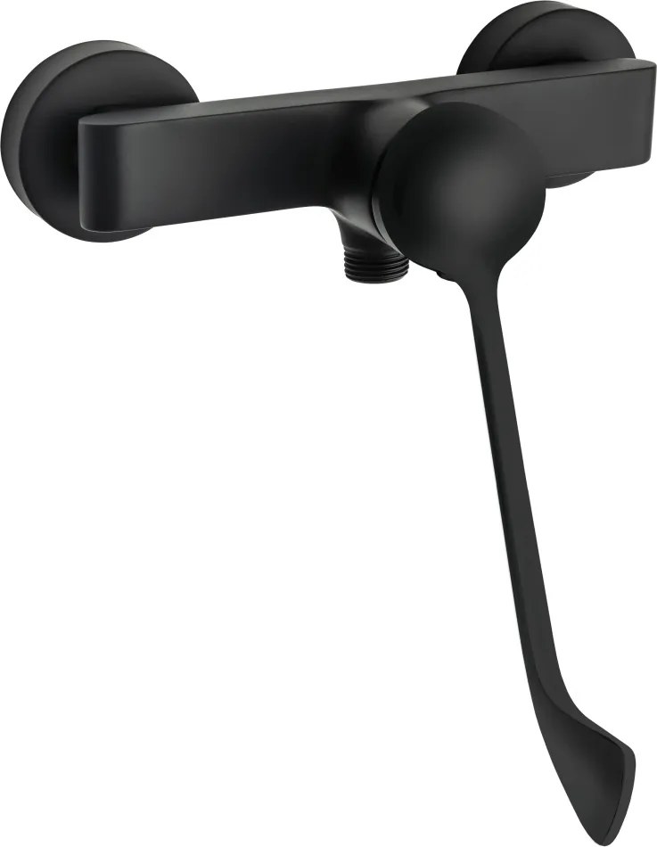 ALPINIA - Baterie pentru duș, cu mâner Clinic - nero - BGA_N40C