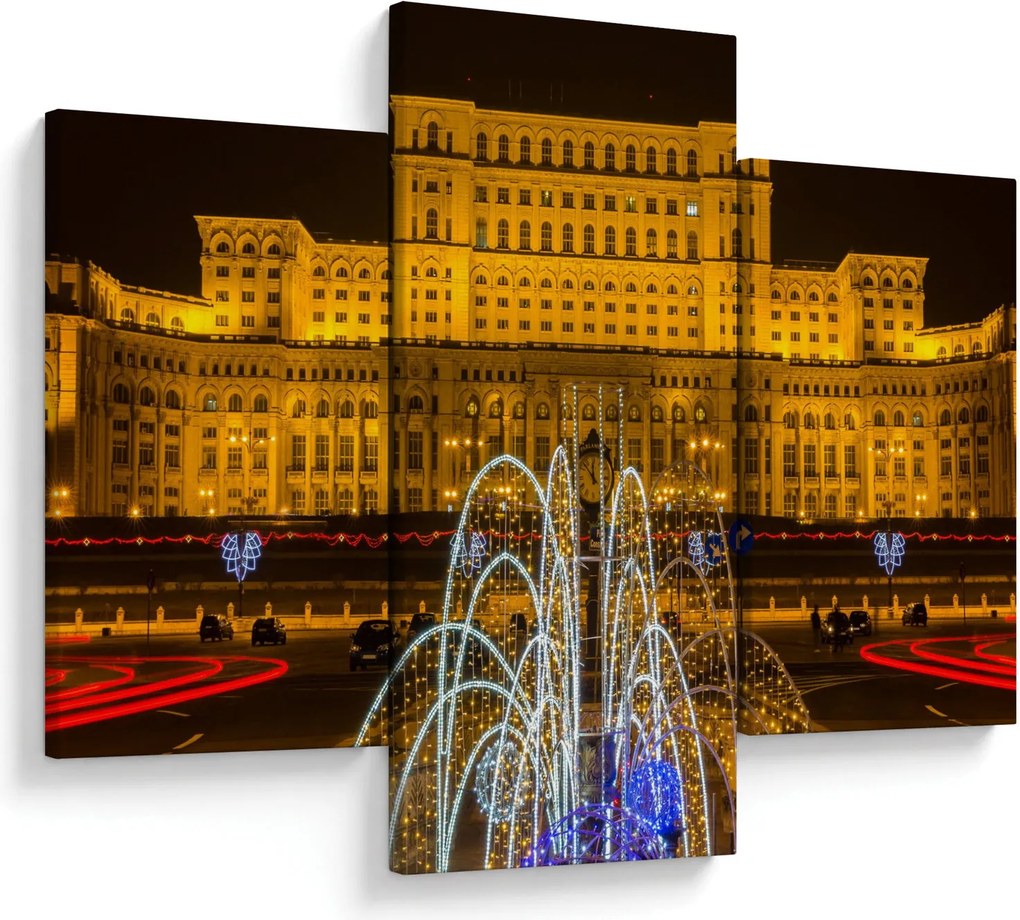 Tablou - Palatul Parlamentului, București, România (90x60 cm)