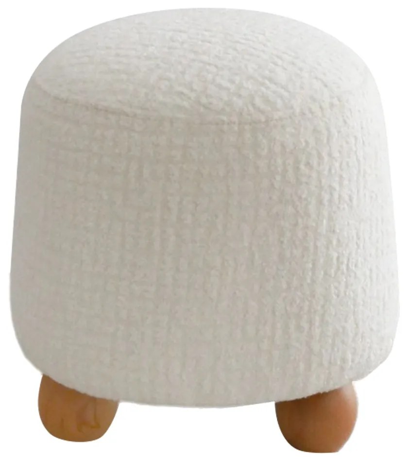 Taburete Fafnir (alb). Promo -23%. 1087821