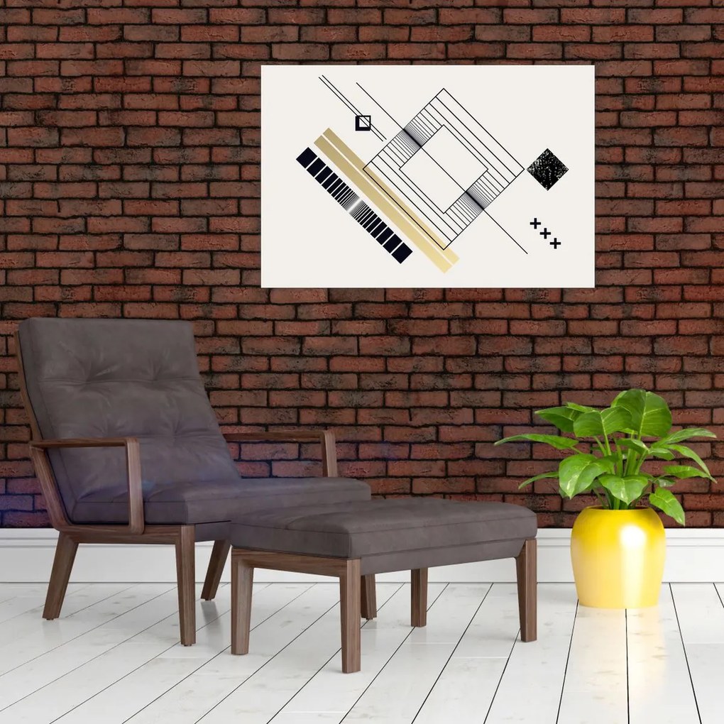 Tablou - Forme geometrice N⁰6 (90x60 cm)
