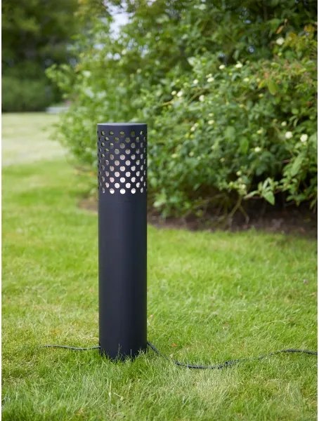 Markslöjd 108174 - LED Lampă de exterior GARDEN24 LED/6W/24V 70 cm IP44 neagră