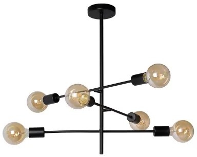 Lustră pe tijă LESTER 6xE27/40W/230V Lucide 21119/06/30