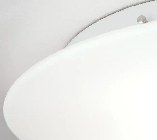 Plafoniera moderna diametru 37cm, Alba