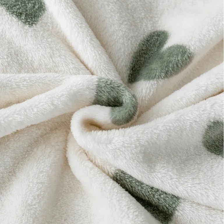 Cearsaf Cocolino microplus cu elastic HEARTINO 90x200 cm crem