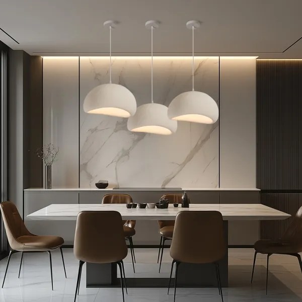 BRILAGI - Lustră suspendată pe cablu WABI SABI 1xE27/60W/230V Ø 40 cm albă