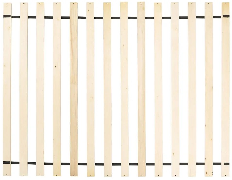 Pat matrimonial 140 cm AMBRE (cu somieră) (bej). 1007084