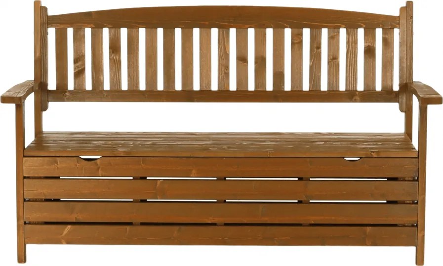 Bancă de grădină, maro, 150cm, AMULA