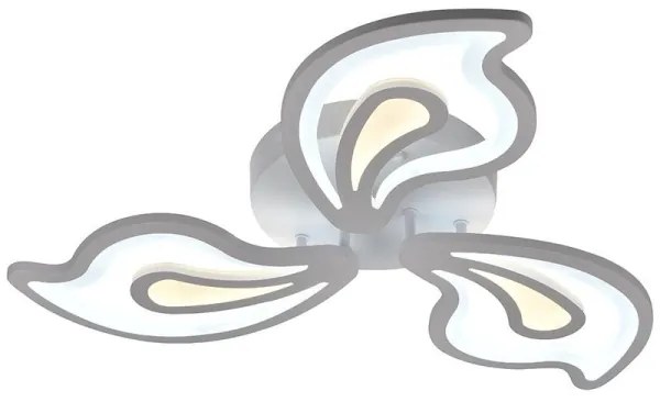 Lustră LED dimabilă aplicată LED/75W/230V 3000-6500K + telecomandă