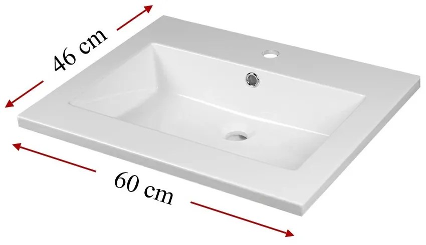 Lavoar din marmură artificială Blondie 60