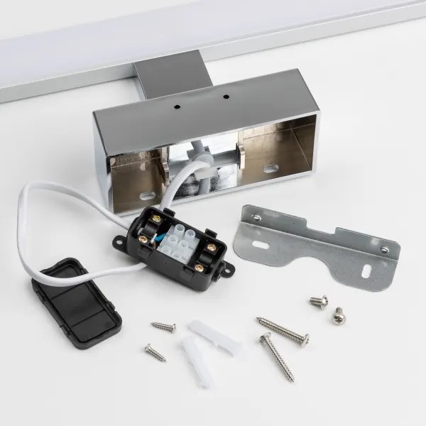 Brilagi - Iluminare LED pentru oglindă de baie VESTRA LED/15W/230V 80 cm IP44 crom