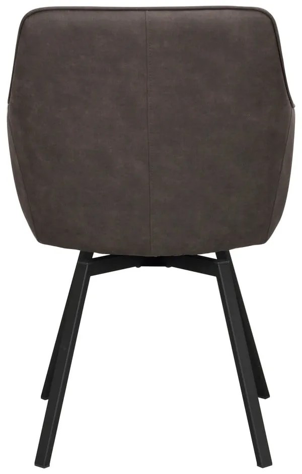 Set de scaune de sufragerie gri 2 buc. tapițat Alison – Rowico