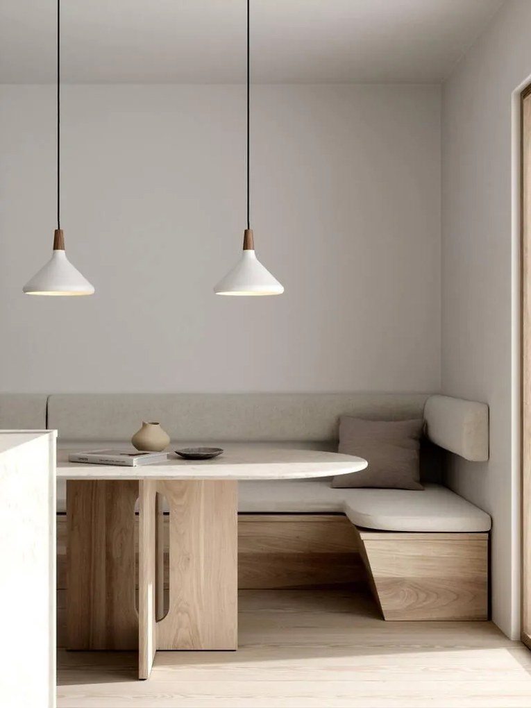 Pendul design modern NORI 27 opal alb 2120813001 NL