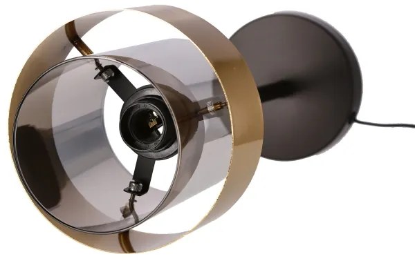 Lampă de masă SPIEGA 1xE27/60W/230V auriu/negru