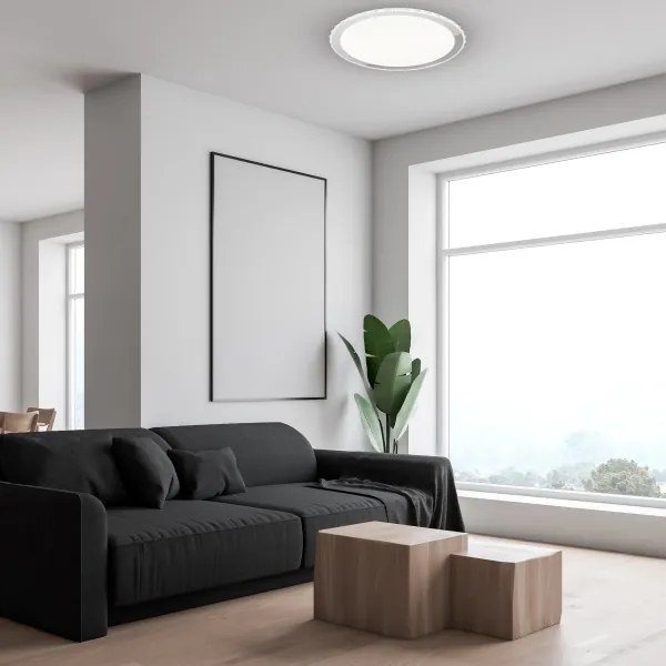 LED Plafonieră dimmabilă LAYLA cu telecomandă 1xLED/66W/230V