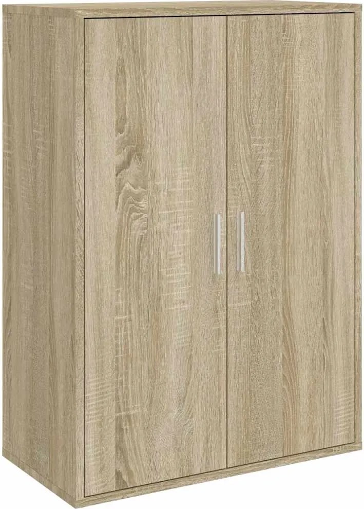 vidaXL Servantă, stejar sonoma, 60x31x84 cm, lemn compozit