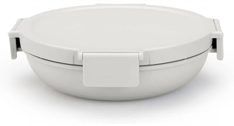 Cutie pentru alimente Brabantia Make&Take 1006301, 1 L, Inchidere ermetica, Fara BPA, Gri deschis