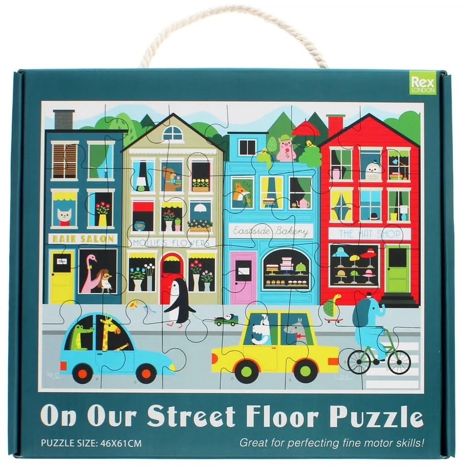 Puzzle (număr de piese 24) On Our Street – Rex London