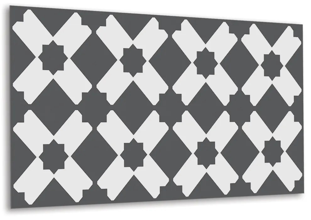 Panou decorativ bucatarie Model geometric