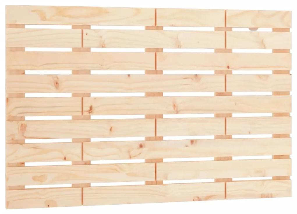824713 vidaXL Tăblie de pat pentru perete, 106x3x63 cm, lemn masiv de pin